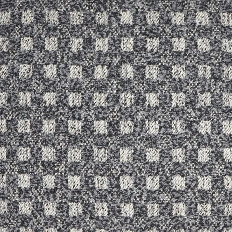 Suffolk Pillow Cover & Insert, Charcoal, Square 24"