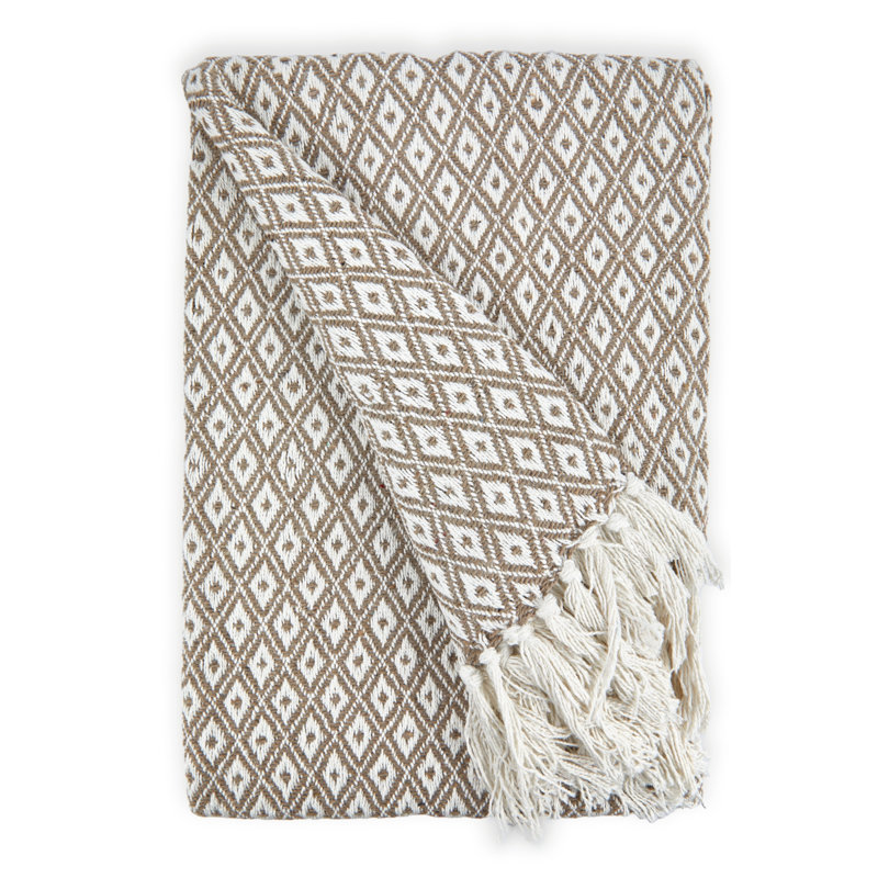 Mettler Throw Blanket, W178 x L254cm, Taupe