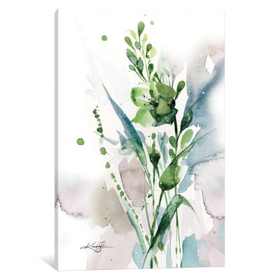 «Green Bliss I» par Kathy Morton Stanion - impression sur toile tendue