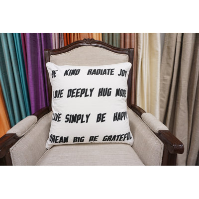 Cotton Throw Pillow
