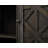Maja Traditional Wood Hutch With Doors, Storage Hutch, Office Storage, Fully Assembled, Dark Brown