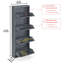 Armoire de rangement pour huit paires de chaussures-1615112874