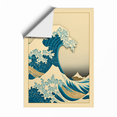 Great Wave At Dawn Japandi - Print