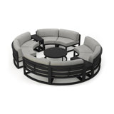 Avion Outdoor 7 - Piece Conversation Set