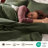  Bedsure 100% Cotton Duvet Cover Queen Size with Fitted Sheet - Waffle Weave Bedding Set （Set of 4）-120539054-120677488