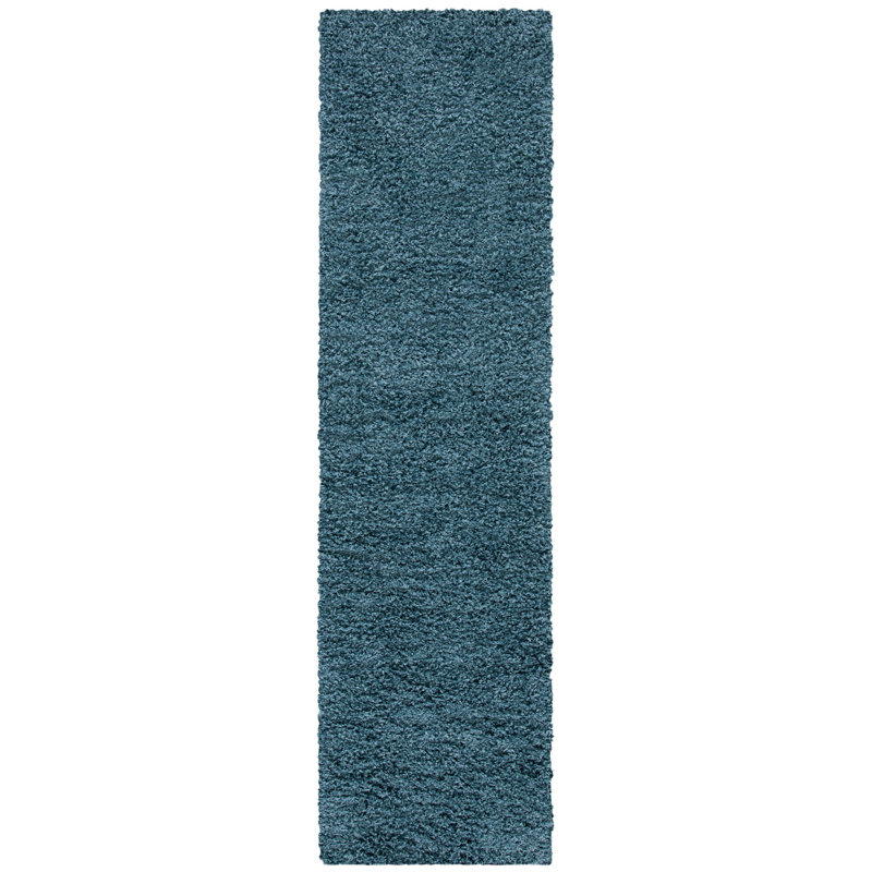 Siragan Shag 500 Performance Solid Color Rug, Runner 2'2" x 8'