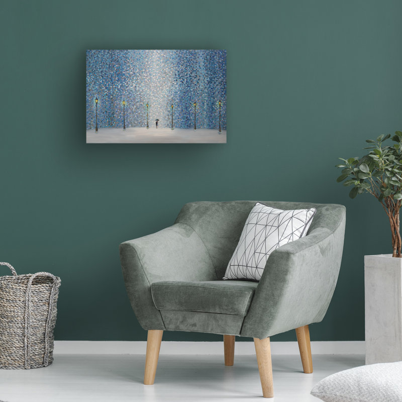 Œuvre sur toile «Ekaterina Ermilkina», H 12 po x l 19 po