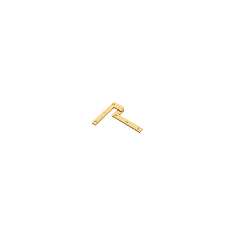 99'' x 16'' Butt Bearing Hinge, PVD Polished Brass