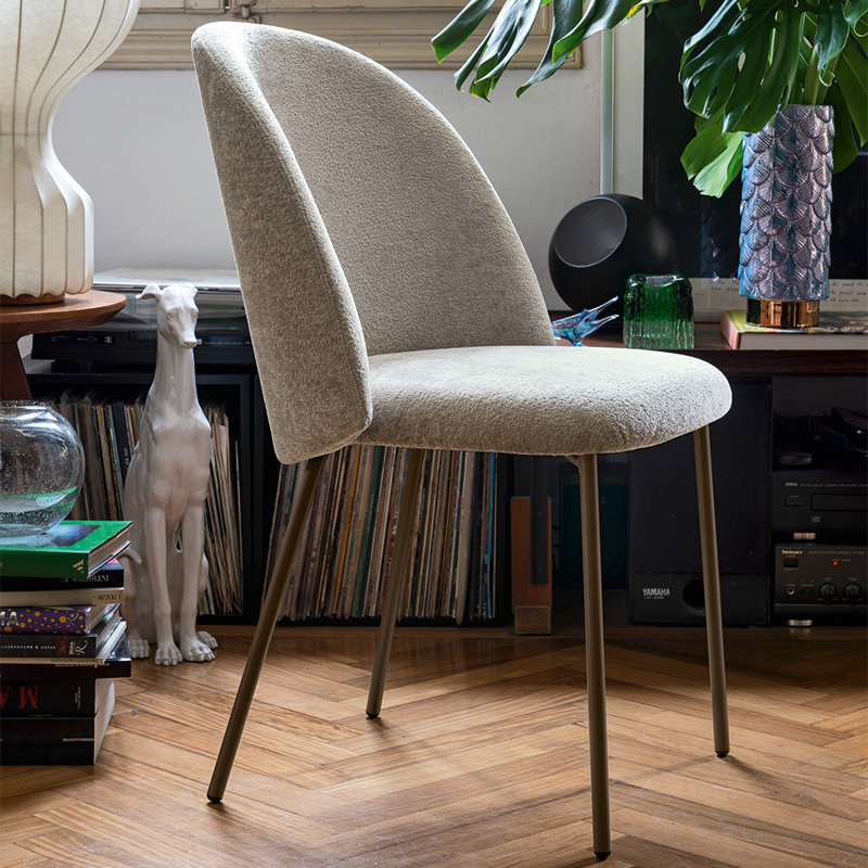 Tuka Mid Chairs, Sand, Matte Lava