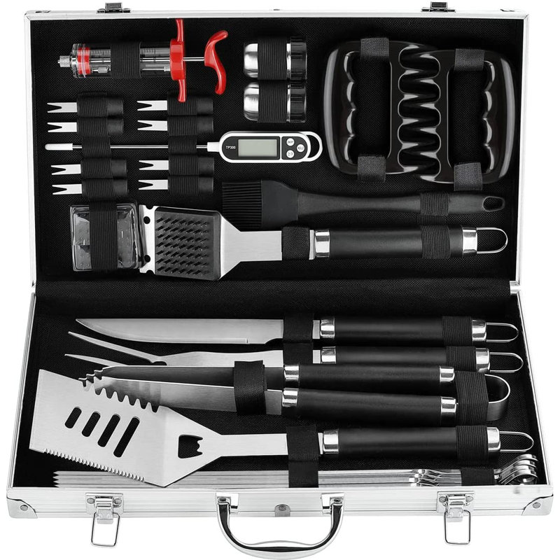 Ensemble d'outils pour barbecue 26 pièces