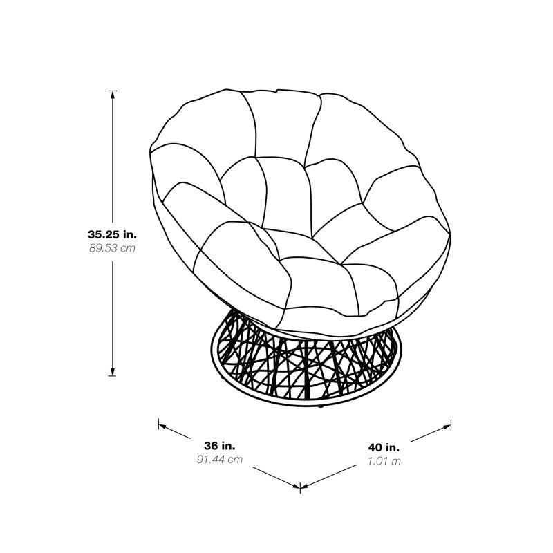 Fauteuil Papasan Kearns