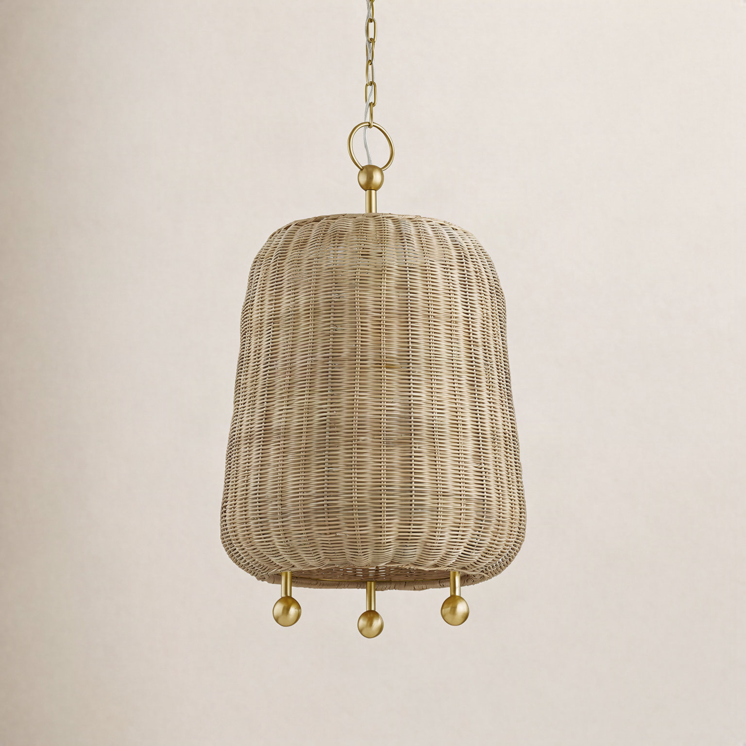 Bodie Elena 1 Light Pendant, 28" H x 16.75" W x 16.75" D