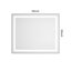 Miroir de salle de bain 36 po x 24 po à DEL avec façade et rétroéclairage (miroir inclus seulement)-1950796749-1950796706