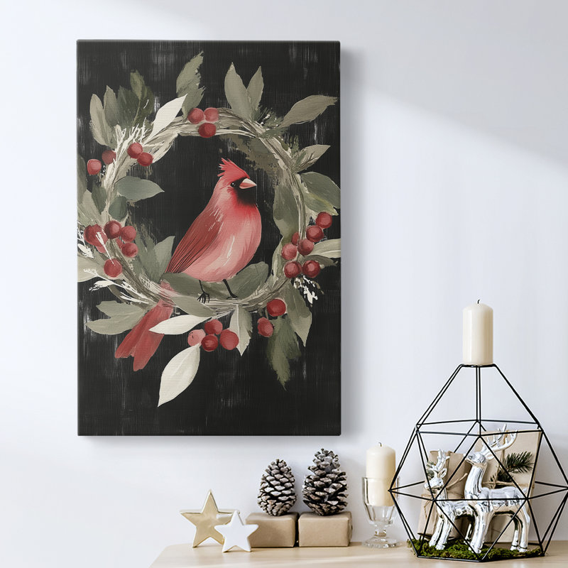 Art des Fêtes de Noël - Toile tendue avec châssis Cxxxx, H 48 po x l 32 po
