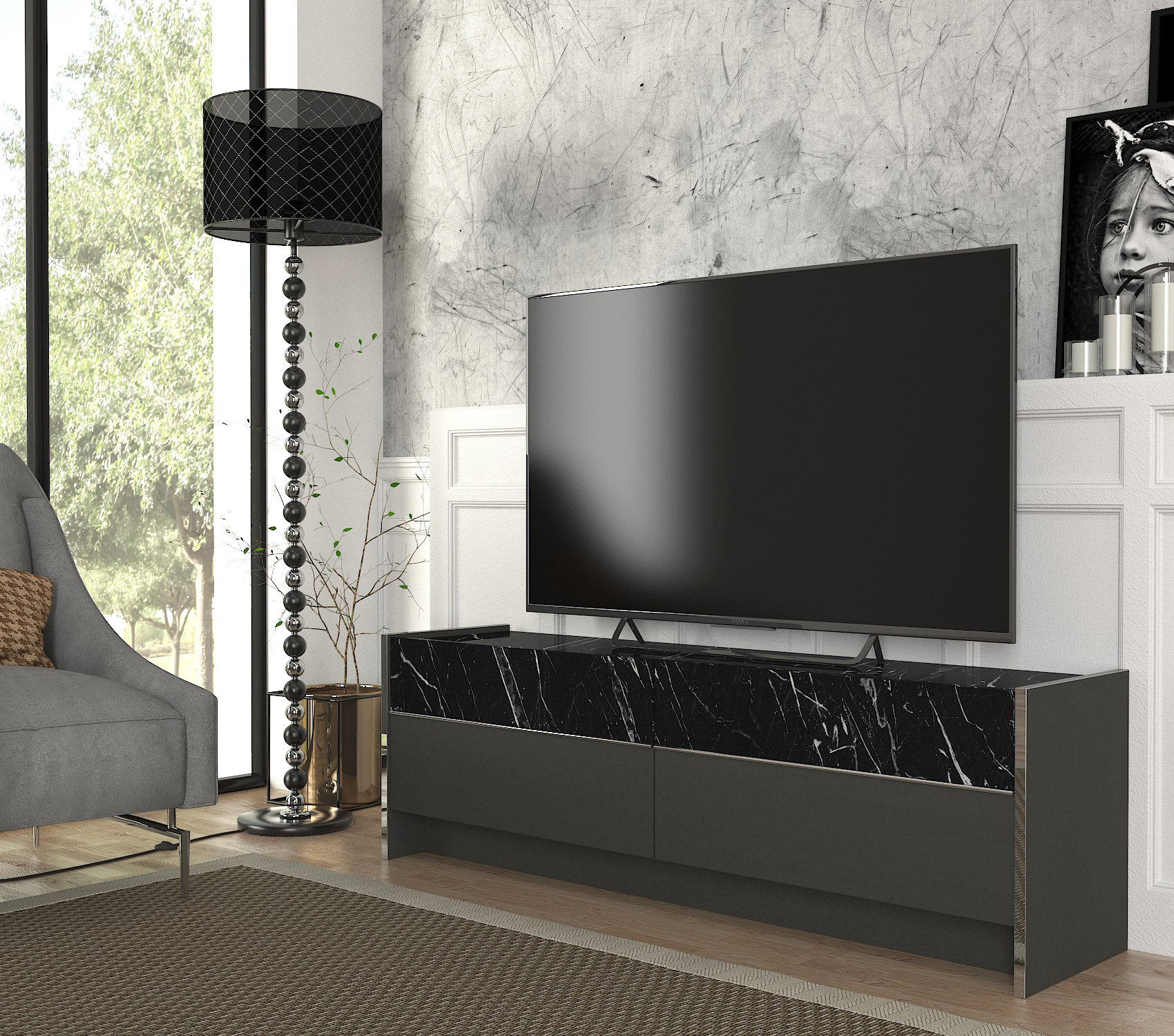 Mariella tv deals stand wayfair