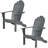 Edaline Acacia Outdoor Adirondack Chair-2083196396