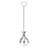 Modern Industrial Chandelier, Antiquation Finish, 31.5 x 4.7 inches | Metal Body & Glass Cap, E27 Socket (Max 6W), IP20 Rated | Perfect for Glam Living Rooms & Dining Areas, Stylish Lighting Fixture-68207048-68207046