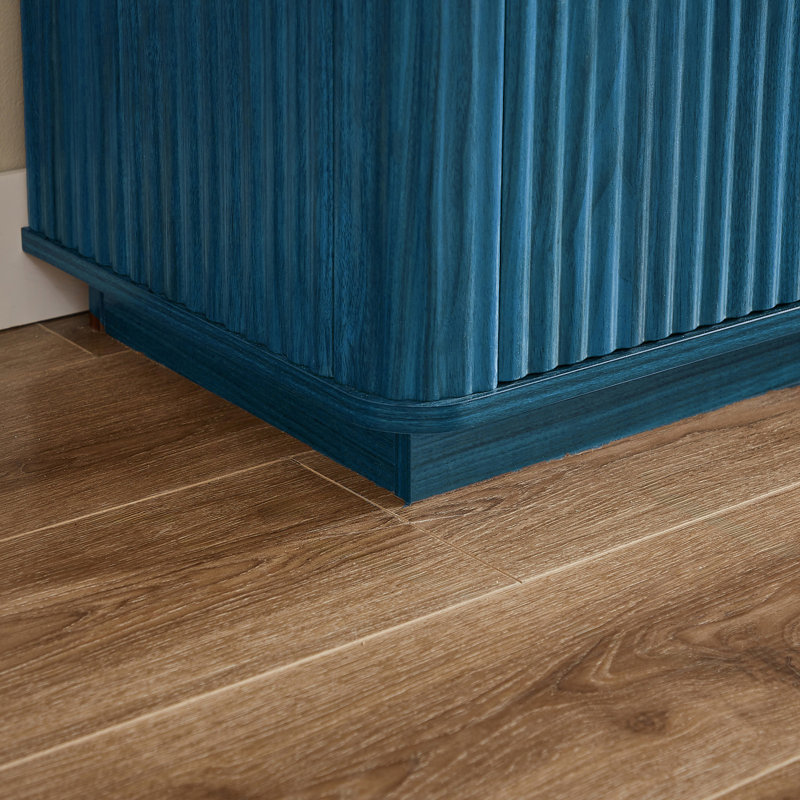 Commode 6 tiroirs l 55 po, Bleu