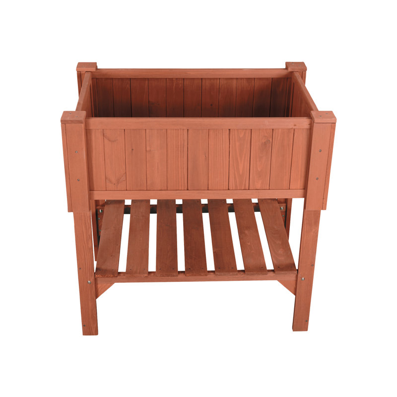 Wood Elevated Planter