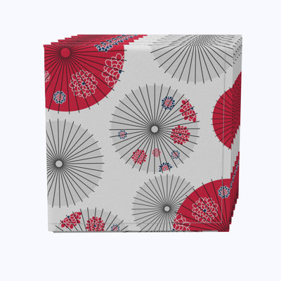 100% Cotton Floral Square Napkin
