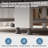 Traute Steel Upholstered Folding Bed with Mattress Included Twin 10.63" Foldaway Guest Bed-109972910