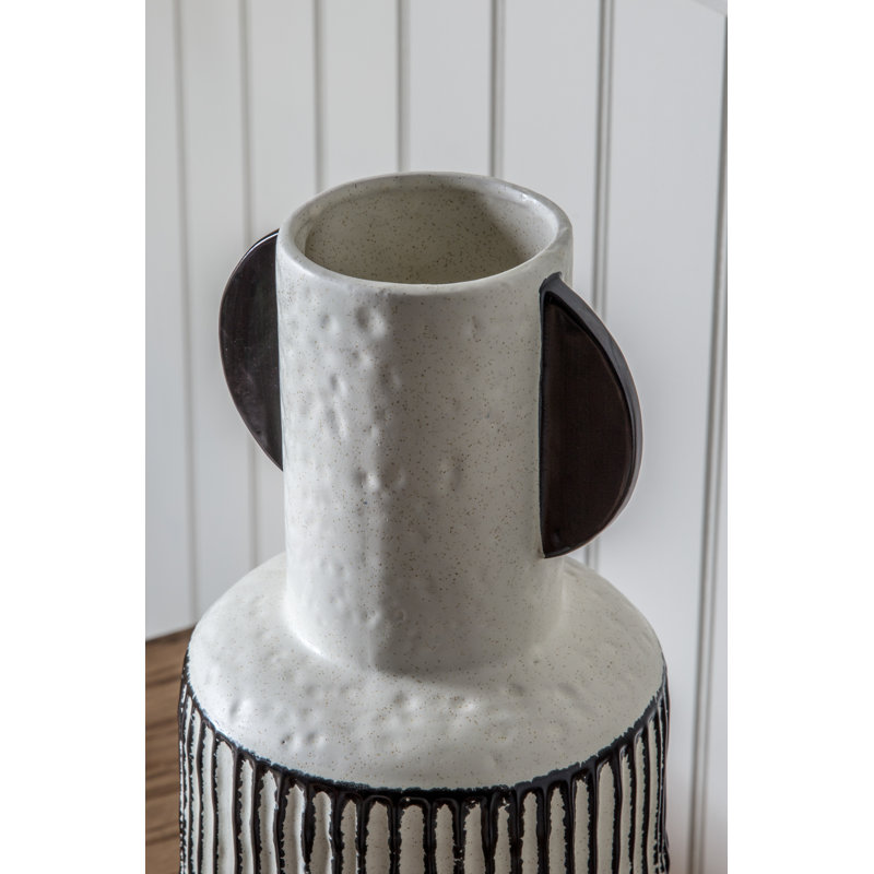 Lovins Handmade Ceramic Table Vase, 40.5cm H x 17.5cm W x 17.5cm D
