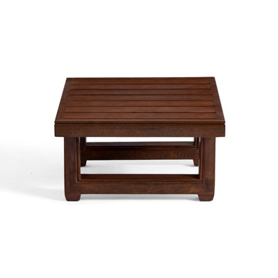Solid Wood Outdoor Side Table