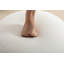 Repose-pieds rond rembourré en velours-32603021-32603010