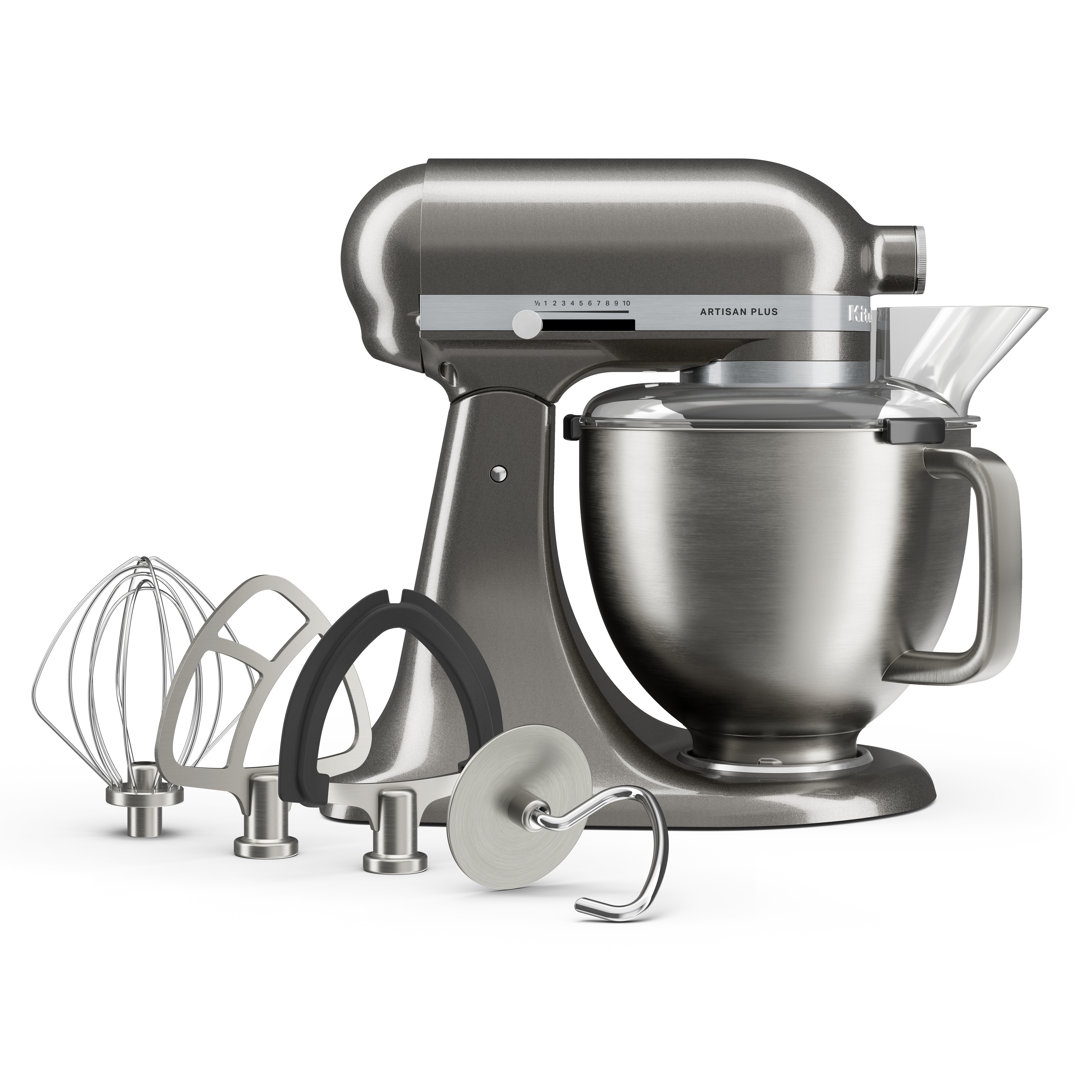 B&Q -  Artisan Plus Medallion Silver 4.7L Tilt Head Stand Mixer - Image 5