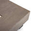 60-Inch Wood Outdoor Gas Fire Pit Table with Rain Cover, Rectangular Heater for Patio, Backyard, Deck