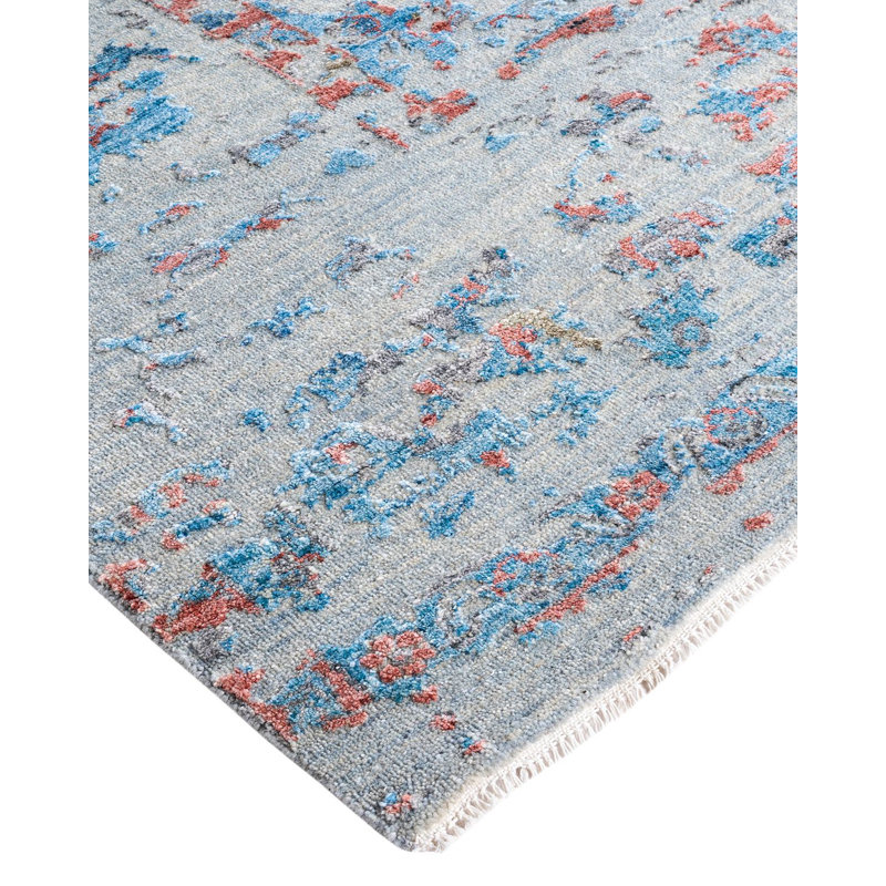 Overdyed One-of-a-Kind 9' 0" X 12' 1" Hand Knotted Area Rug