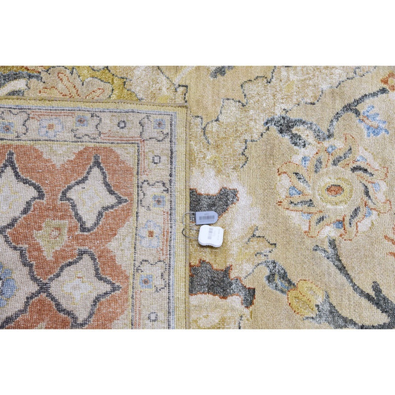 SCANS-253CMRU Oriental Area Rug, Rectangle 9' x 12'