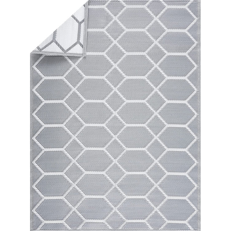 Daroslava Geometric Indoor / Outdoor Rug, Rectangle 4' x 6'
