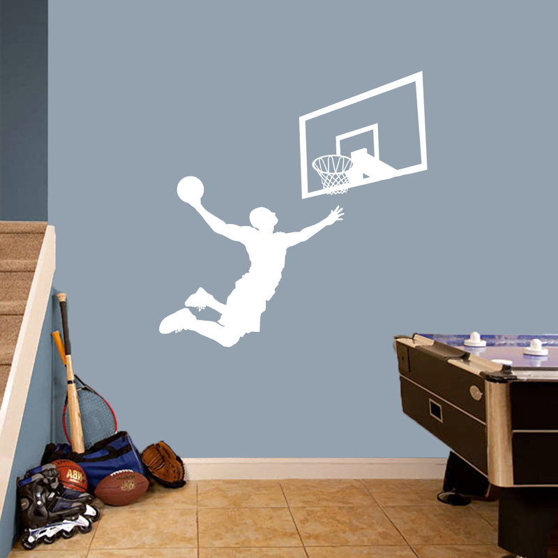 Ensemble d'adhésif décoratif Hashimoto Basketball Slam Dunk, Blanc