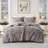 Gia Back Print Long Fur Comforter Mini Set-1931077350-1918273326
