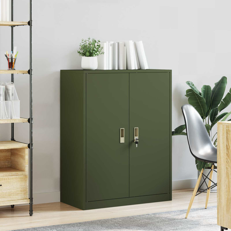 Storage Cabinet, Olive Green