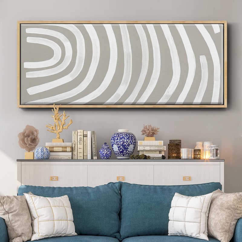 Broken Rainbow II- Framed Canvas
