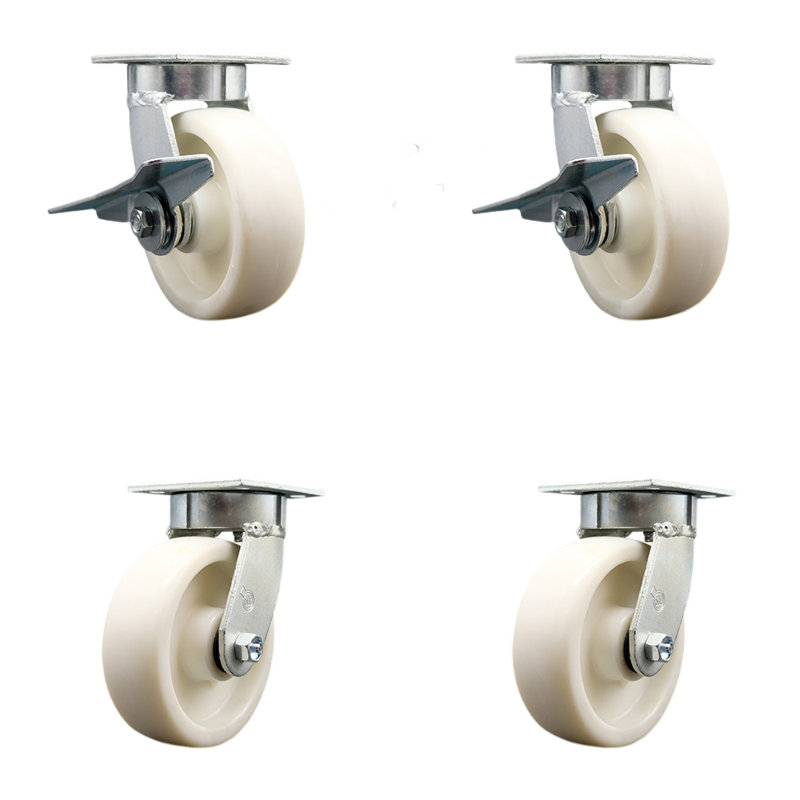 Kingpinless Nylon Caster