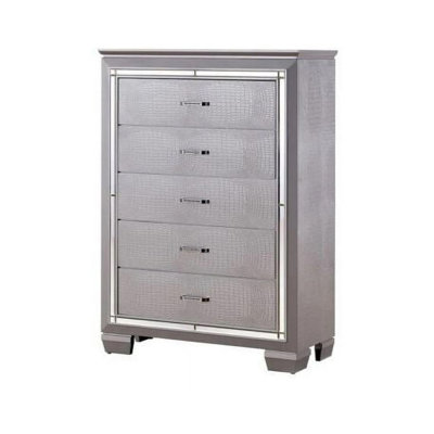 Bellanova Contemporary Chest, Silver