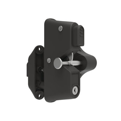 Two-Sided Locking Gravity Latch