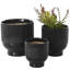 Ensemble de pots à fleurs en céramique 3 pièces Aisa-93328873-93328874