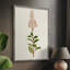 Mauve Garden Flowers II, reproduction encadrée - bois massif-1091045944