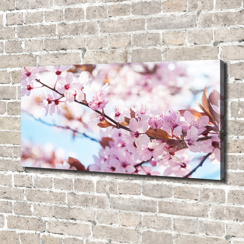 Cherry Blossoms - Print, Glass, 70cm H x 100cm W x 4cm D
