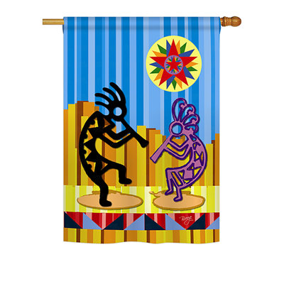 Double Sided 40'' H x 28'' W Polyester Garden Flag