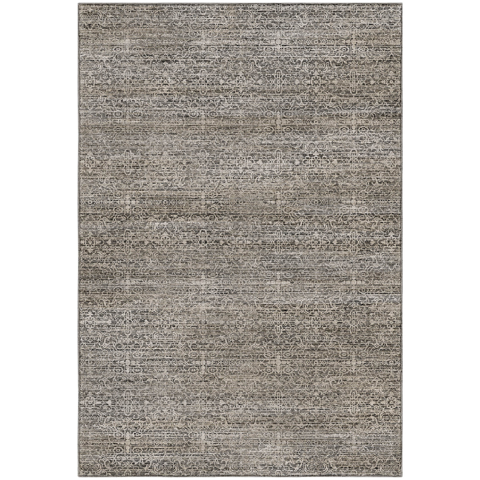 Rug, Silver, 5' x 7'6"