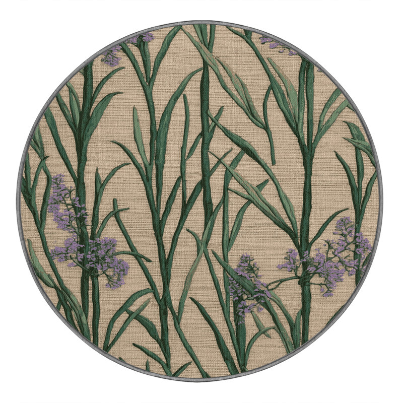  Tapis lavable en salsifis, Rond 6 pi