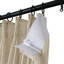 Ensemble de 2 rideaux transparents à plis pincés Twopages-1999285858-2010665646