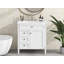 Meuble-lavabo de 30 po avec lavabo supérieur-123392605