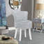 Solid + Manufactured Wood Accent Stool