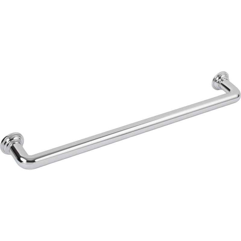 Davis Bar Pull, 18", Polished Chrome